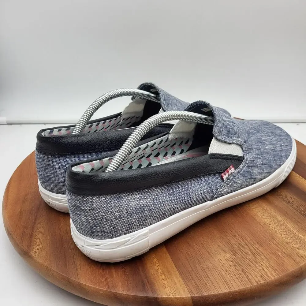 Ben Sherman  Shoes Mens Size 12‎ Blue Bradford Slip On  Loafers Casual